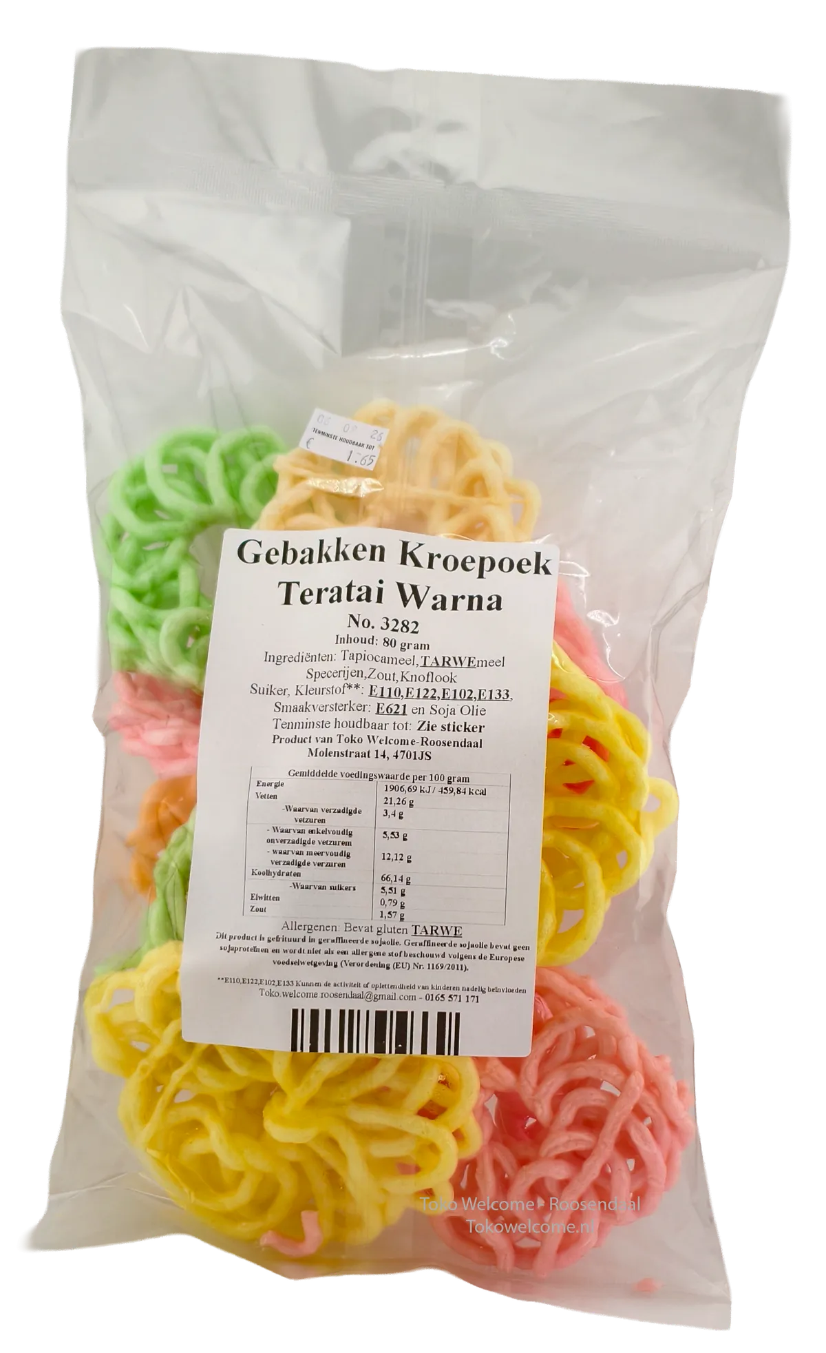 Gebakken Kroepoek Teratai Warna