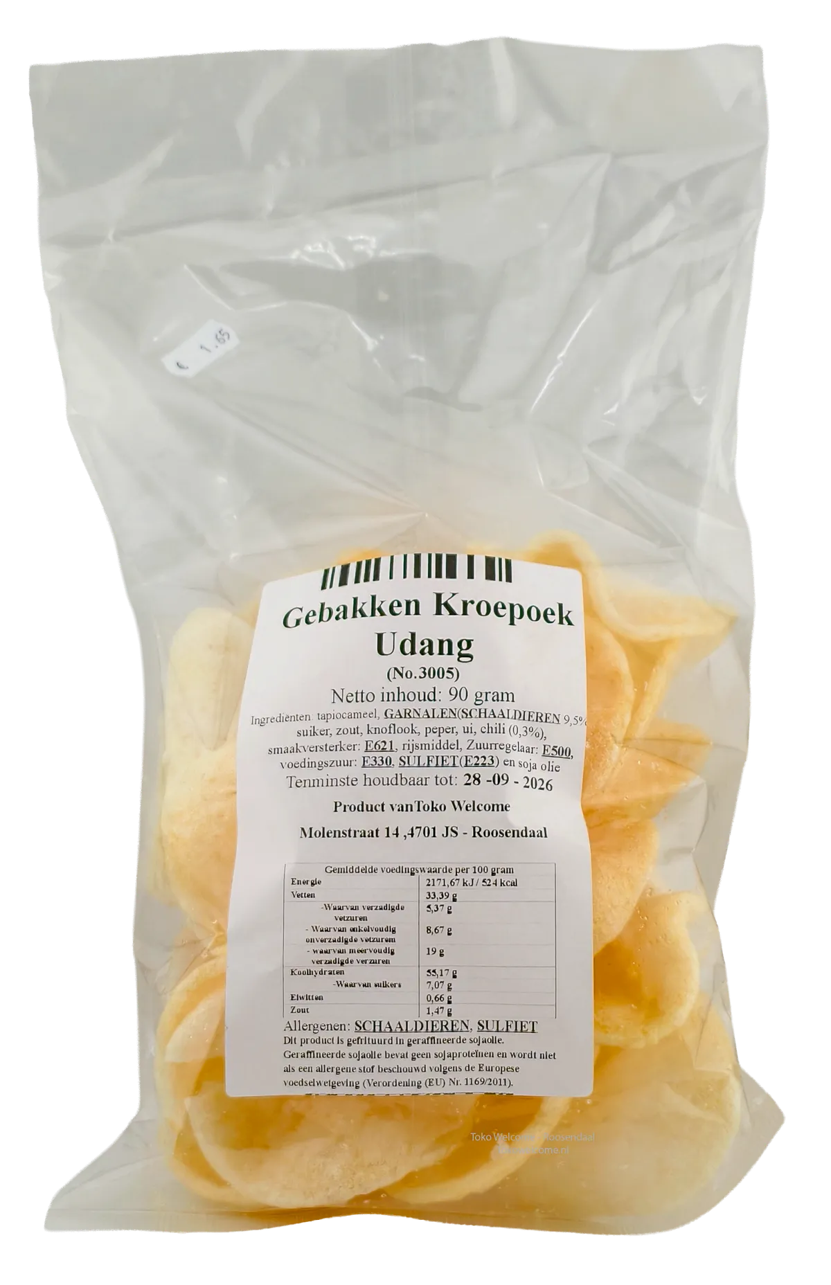 Gebakken Kroepoek Udang