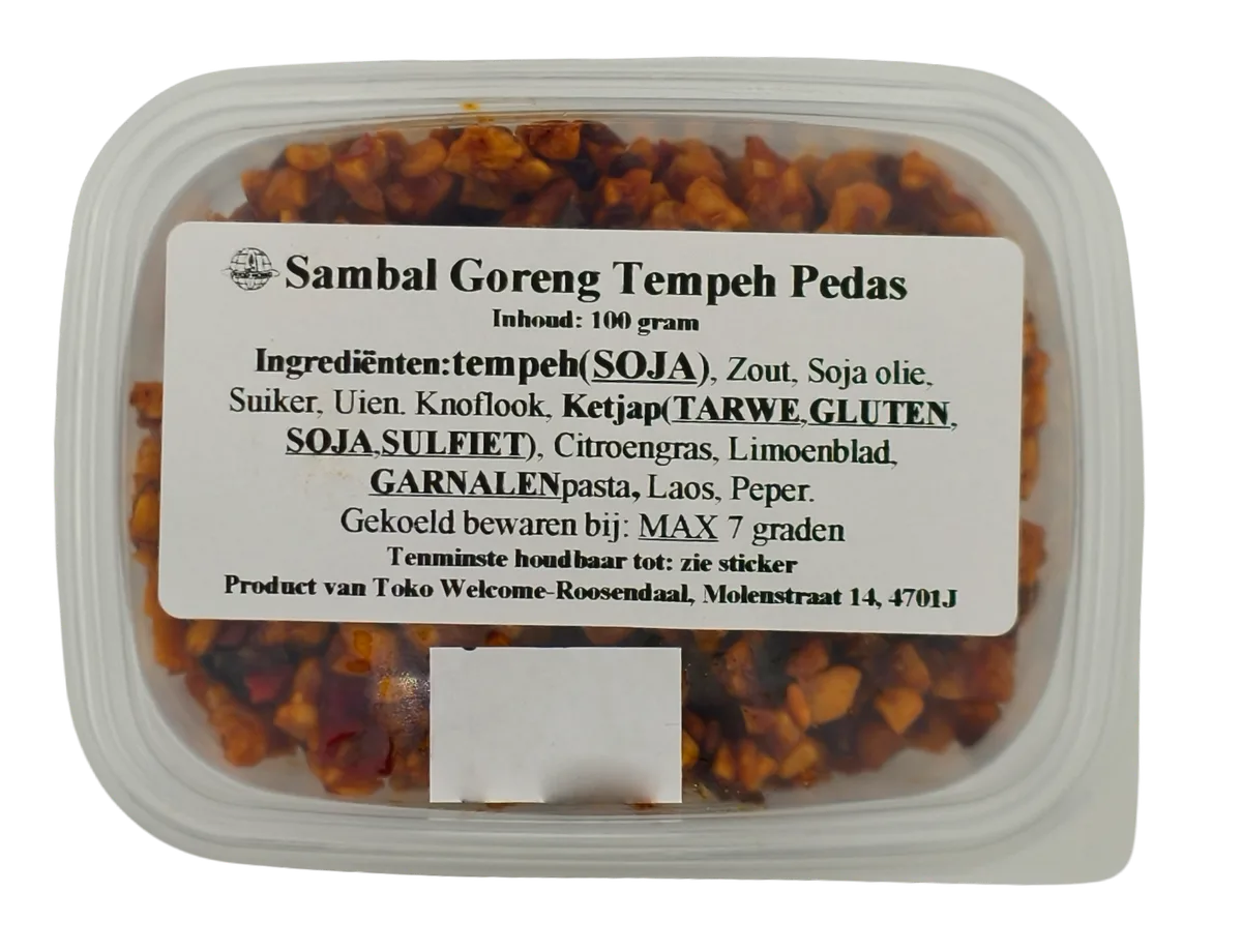 Sambal Goreng Tempeh Pedas